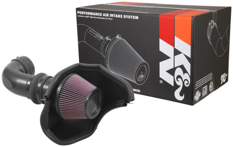 K&N Engineering 63-3096 AirCharger Performance Intake for 2016-2019 Cadillac CTS-V 6.2L V8
