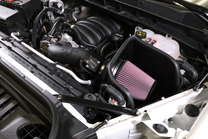 K&N Engineering 63-3110 AirCharger Performance Intake System for 2019 Chevrolet Silverado 1500 and GMC Sierra 1500 with 5.3L / 6.2L V8 engines