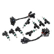 DeatschWerks 17MX-03-1100-8 High-Flow 1100cc Top Feed Fuel Injectors for Dodge Hellcat (Set of 8)