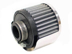 K&N Engineering 62-1511 1-Inch Flange Crankcase Vent Filter with Chrome Top and Reusable Cotton Media