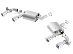 Borla ATAK Axle-Back Exhaust System for 2016-2024 Chevrolet Camaro SS & LT1 6.2L V8 with Dual NPP Valves
