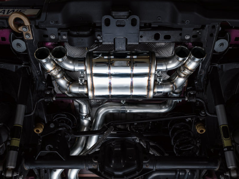AWE Tuning 21+ Jeep Wrangler 392 SwitchPath Cat-Back Exhaust with Quad BashGuards