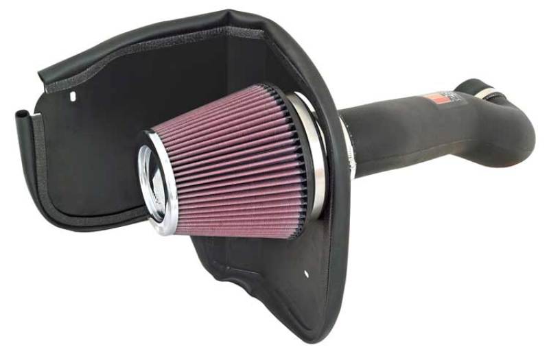 K&N Engineering 57-1555 Performance Cold Air Intake Kit for Jeep Grand Cherokee 2006-2010 with 6.1L V8