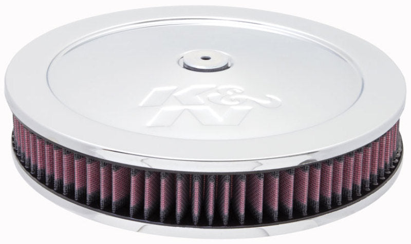 K&N Engineering Custom Air Cleaner Assembly with 5 1/8 Inch Flange and 11 Inch Outer Diameter