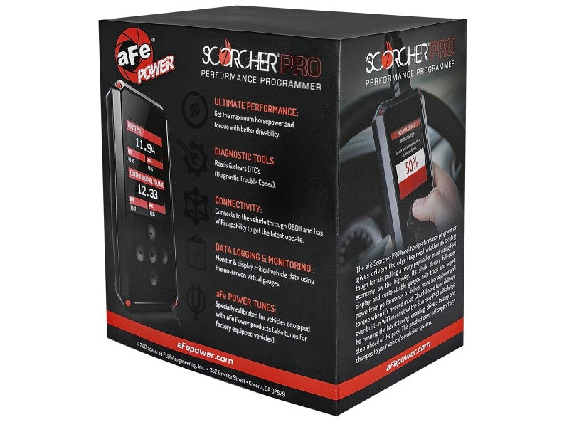aFe Power SCORCHER PRO Performance Programmer for 2019-2021 Ram 2500/3500 with 6.7L Cummins Diesel - Part Number 77-32004
