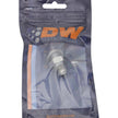 DeatschWerks 6AN Male Flare to M16 x 1.5 Male Metric Adapter with Crush Washer - Titanium