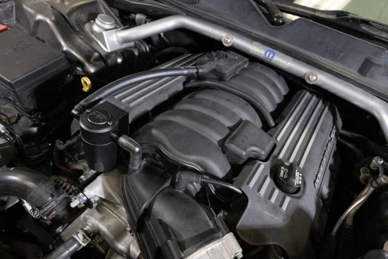 K&N Engineering 81-0801 Air Oil Separator for Dodge Challenger, Charger, Chrysler 300, and Jeep Grand Cherokee 6.4L V8 (Gas)