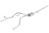 Borla S-Type Cat-Back Exhaust System for 2014-2018 Chevy Silverado 1500 & GMC Sierra 1500 with 5.3L V8
