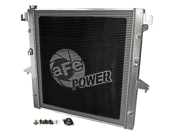 aFe BladeRunner Street Series Aluminum Radiator for 2003-2009 Dodge Diesel Trucks with 5.9L/6.7L Engine - Part #46-52061