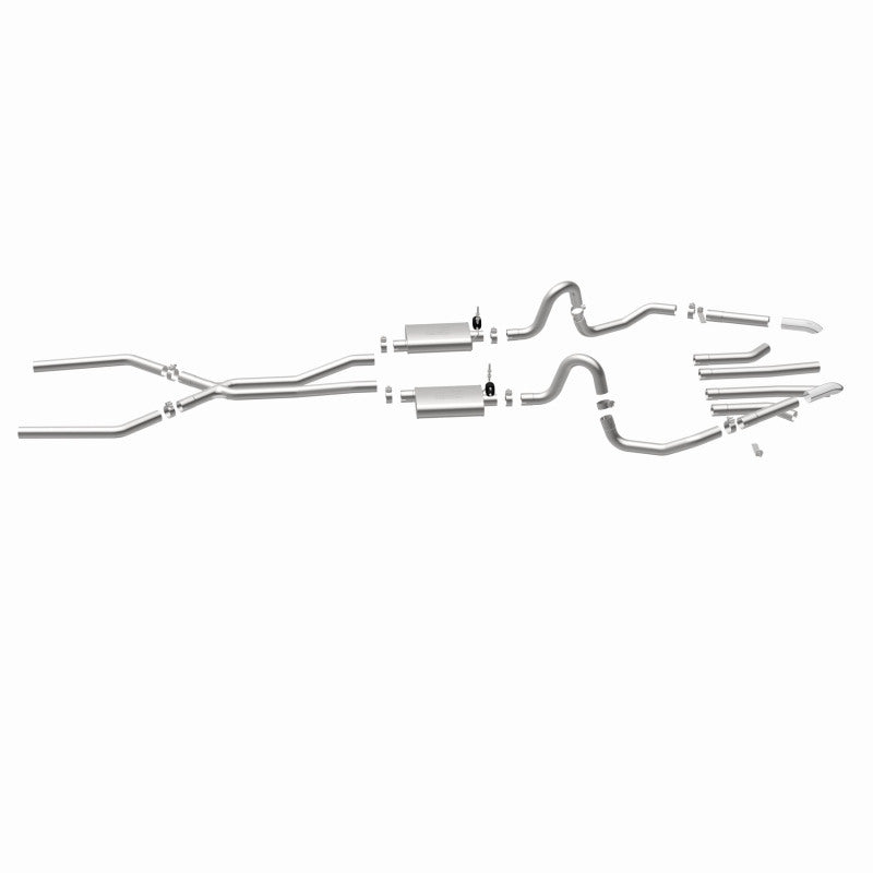 MagnaFlow Street Series Crossmember-Back Performance Exhaust System for Pontiac GTO and GM A-Body Chevelle - Part 15894