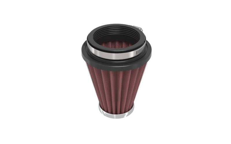 K&N Engineering RC-1250 Universal Chrome Air Filter – 2.25 Inch Flange, 3.5 Inch Base, 2 Inch Top, 4 Inch Height