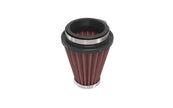 K&N Engineering RC-1250 Universal Chrome Air Filter – 2.25 Inch Flange, 3.5 Inch Base, 2 Inch Top, 4 Inch Height