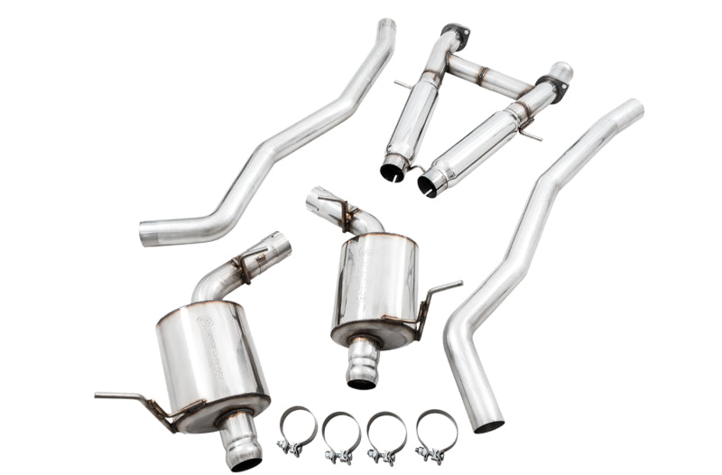 AWE Tuning Touring Edition Exhaust for Jeep Grand Cherokee SRT and Trackhawk – Full 3-Inch Stainless Steel Catback with Drone-Canceling Technology