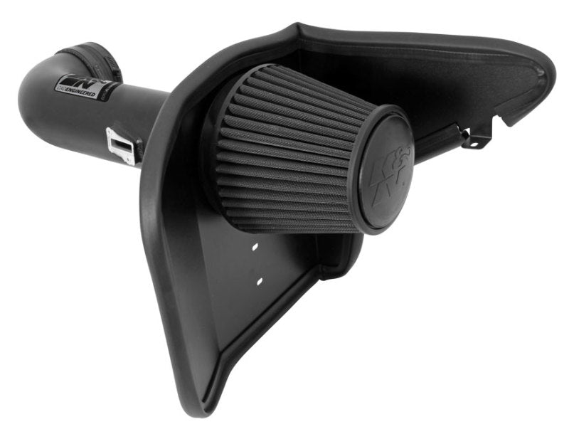 K&N Engineering 71-4519 Black Performance Cold Air Intake Kit for Chevy Camaro 6.2L V8