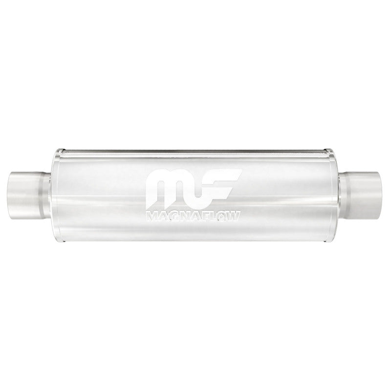 MagnaFlow 12772 Stainless Steel 7-Inch Round Performance Exhaust Muffler