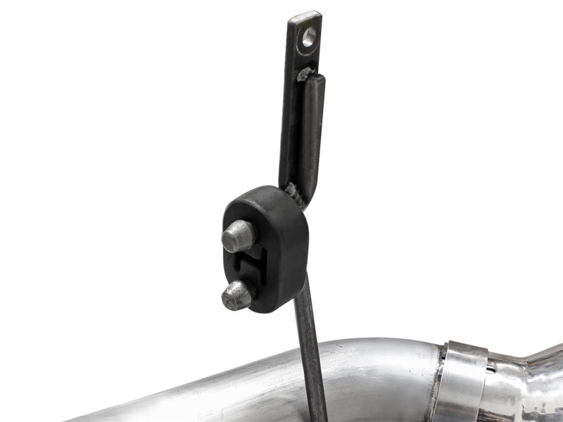 aFe Atlas 4-Inch DPF-Back Aluminized Steel Exhaust System with Black Tips for 2011-2014 Ford Super Duty Trucks (V8-6.7L)
