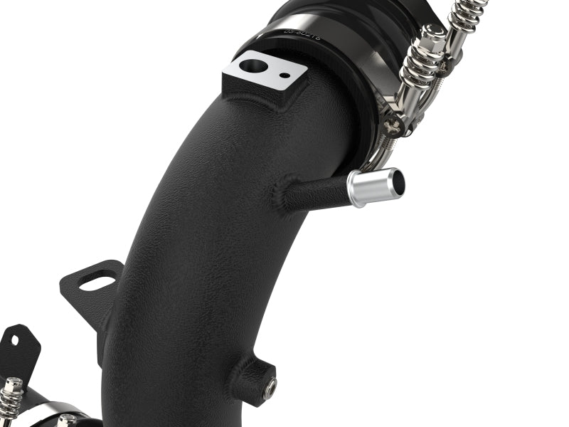 aFe BladeRunner Aluminum Charge Pipe Kit for Ford Bronco V6-2.7L (2021-2022) – Black