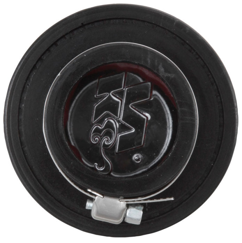 K&N Engineering 62-1460 Chrome Finish Rubber Base Crankcase Vent Filter with 1.5-inch Flange
