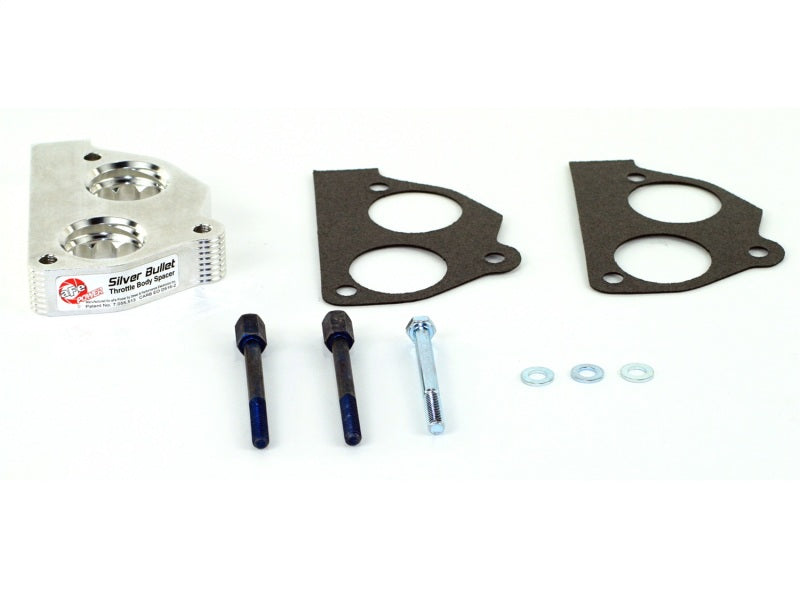 aFe Silver Bullet Throttle Body Spacer Kit for GM C/K Series 1987-1995 V6 and V8 Engines