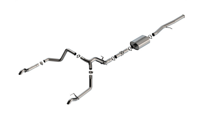 Borla 22-23 Chevrolet Silverado 1500 ZR2 & GMC Sierra 1500 AT4X 6.2L ATAK Cat-Back Exhaust System