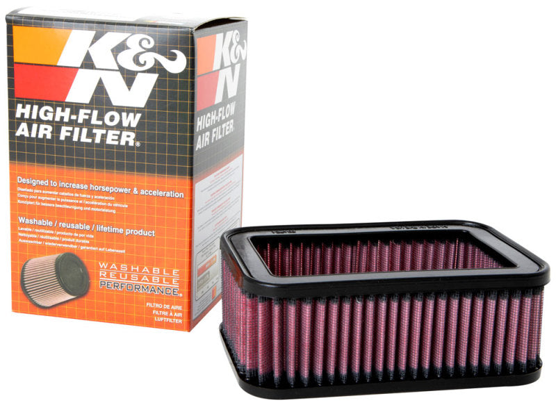 K&N Engineering E-3952 Custom High-Flow Rectangular Air Filter for Improved Performance
