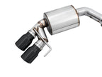 AWE Tuning Touring Edition Cat-Back Exhaust for 2018-2023 Ford Mustang GT - Quad Diamond Black Tips
