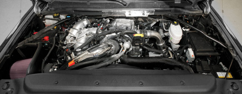 K&N Engineering 77-3101KP Cold Air Intake System for 2017 Chevy Silverado 2500/3500HD V8-6.6L Diesel
