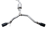 AWE Tuning 20-21 Jeep Gladiator JT 3.6L Tread Edition Cat-Back Dual Exhaust with Diamond Black Tips