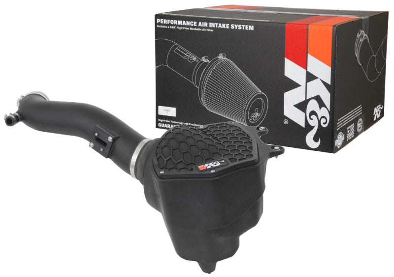 K&N Engineering 63-1587 AirCharger Performance Intake for Jeep Wrangler and Gladiator with 3.0L V6 Diesel