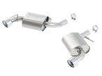 Borla S-Type Axle-Back Exhaust System for 2016-2024 Chevrolet Camaro SS and LT1 6.2L V8 - No NPP Valves