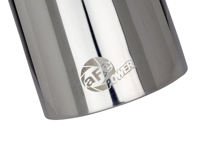 aFe MACH Force-XP 4-1/2 Inch Polished OE Replacement Exhaust Tips for Dodge Charger and Hellcat 2015-2019