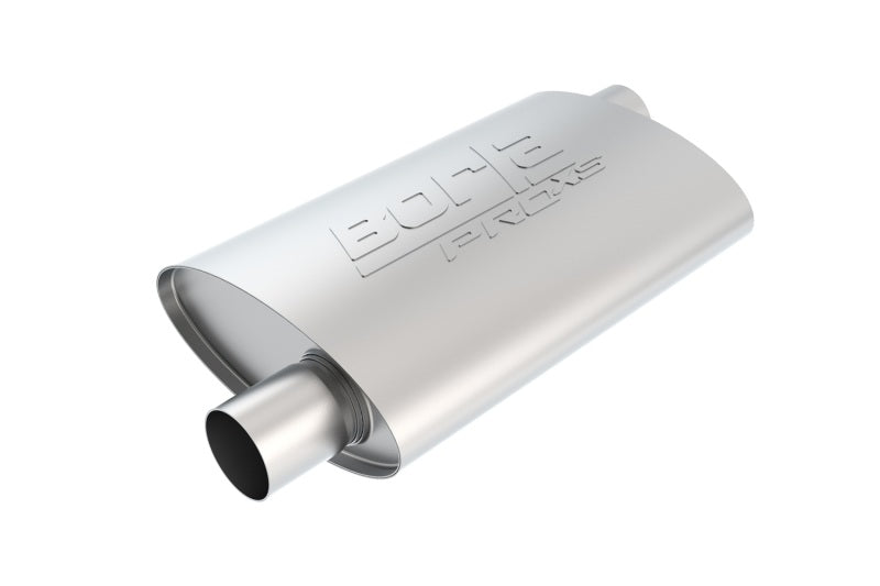 Borla Universal Pro-XS Muffler - Offset/Offset Oval 2.5 inch Inlet/Outlet