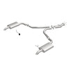 MagnaFlow 75-79 Chevrolet Corvette V8 5.7L Dual Split Rear Exit Stainless Cat-Back Performance Exhaust System