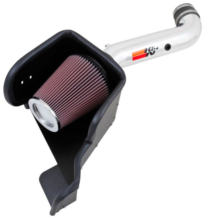 K&N Engineering 77-1571KP High Flow Performance Cold Air Intake Kit for 2013 Dodge Ram 1500 V8-4.7L