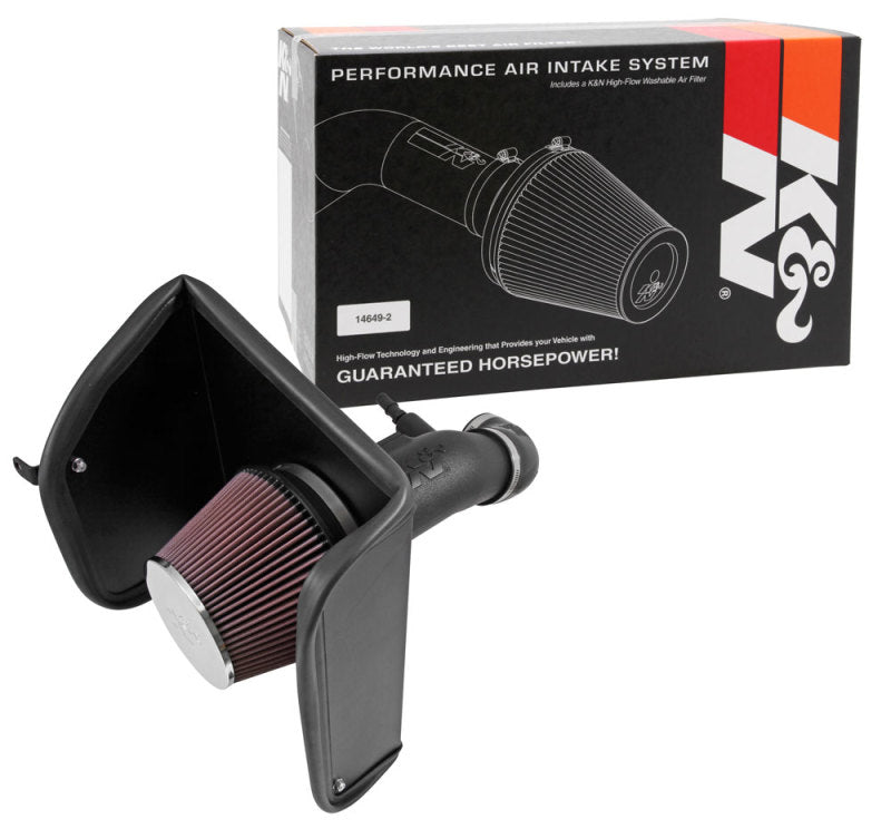 K&N Engineering 57-3089 Performance Intake Kit for 2015-2016 Chevy Colorado and GMC Canyon 2.5L Four-Cylinder Engines