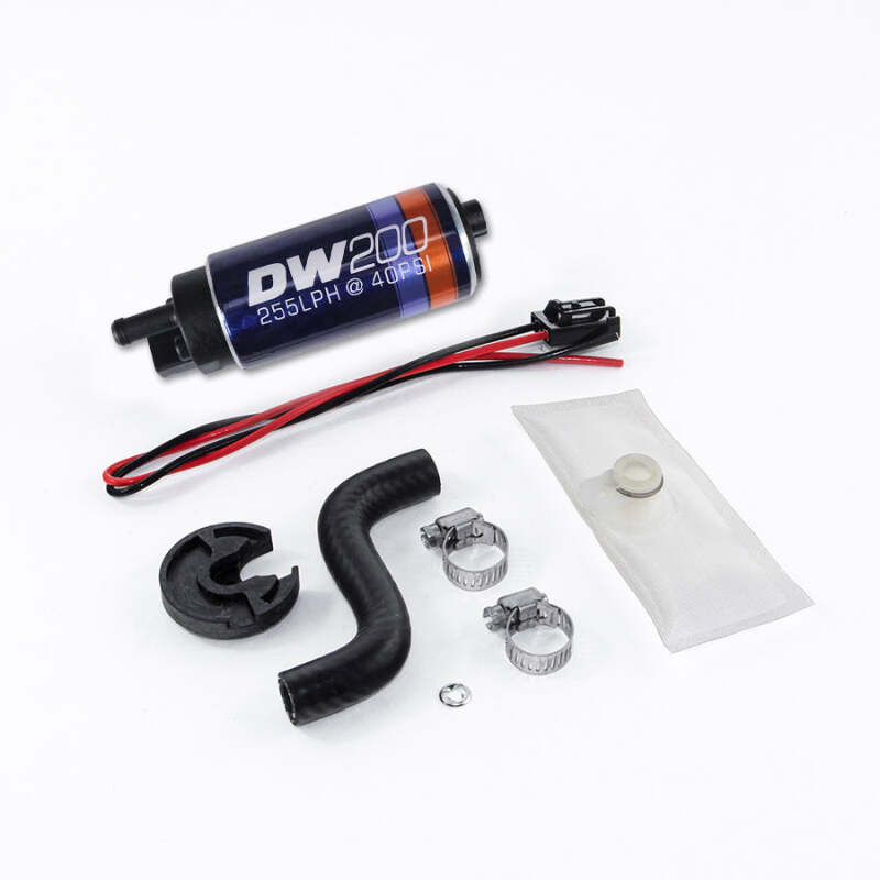 DeatschWerks DW200 Series 255 LPH In-Tank Fuel Pump with Install Kit for 1988-1997 Ford Mustang