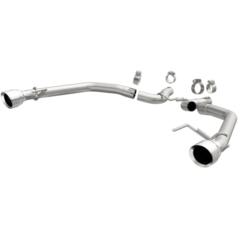 MagnaFlow Race Series Axle-Back Exhaust System for 2015-2018 Ford Mustang V6 3.7L by MagnaFlow Part 19345