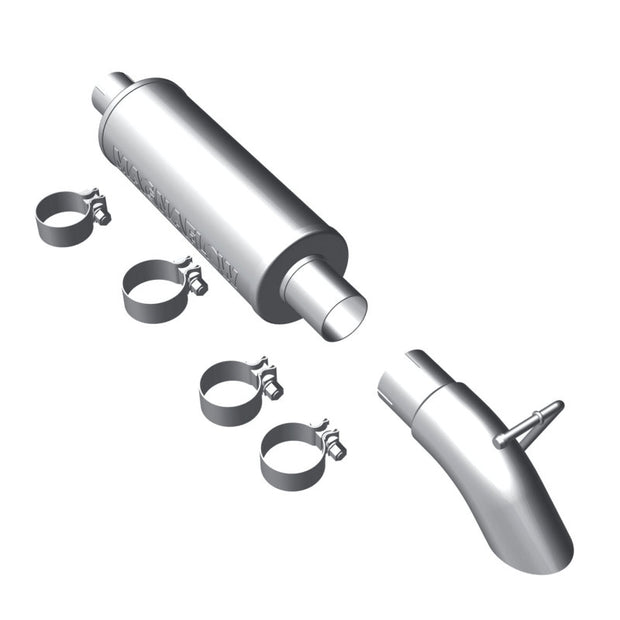 MagnaFlow Off-Road Pro Series Cat-Back Exhaust System for 1997-1999 Jeep Wrangler 2.5L & 4.0L