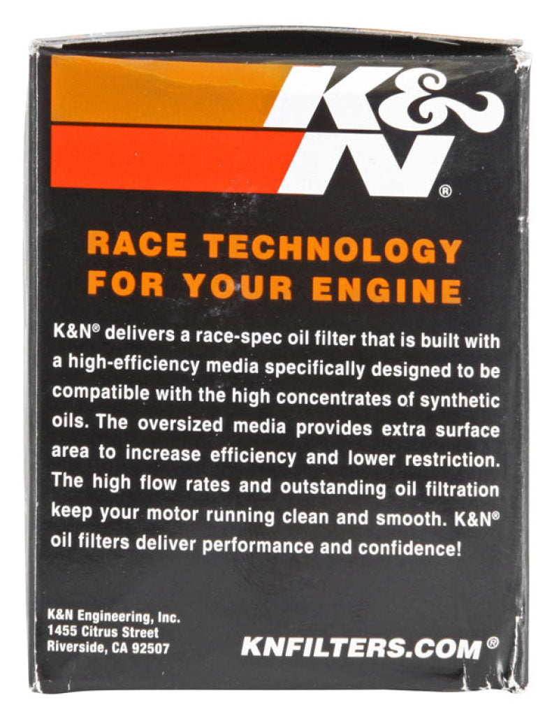 K&N Engineering Part KN-183 Premium Oil Filter for Powersports Vehicles