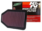 K&N 07-10 Jeep Wrangler 3.8L V6 Drop-In High-Flow Air Filter by K&N Engineering