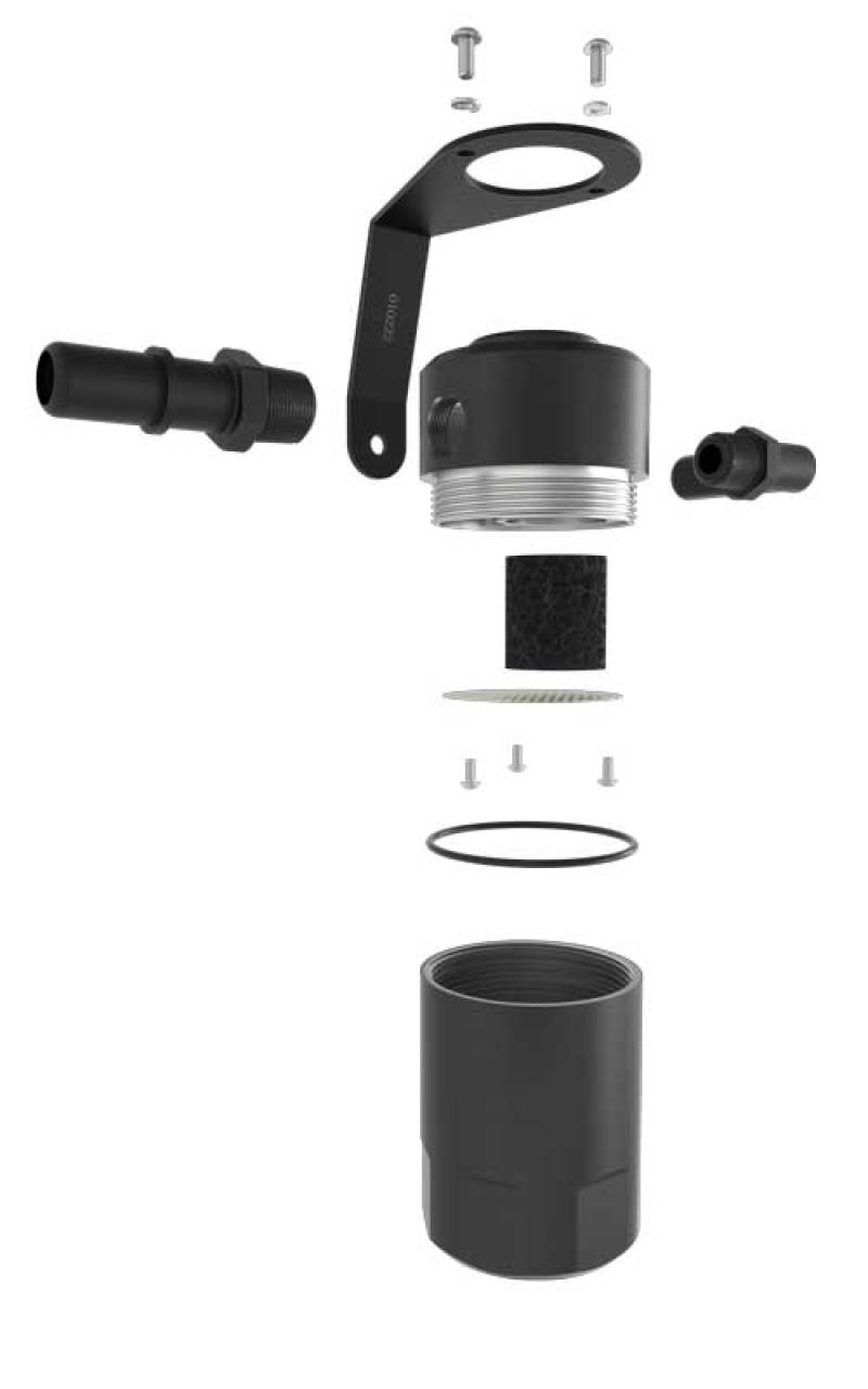 K&N Engineering 81-0802 Air Oil Separator for Ford Mustang GT 5.0L V8 (2018-2021)