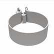 MagnaFlow 10164 Stainless Steel Band Clamps – 3 Inch, Pack of 10