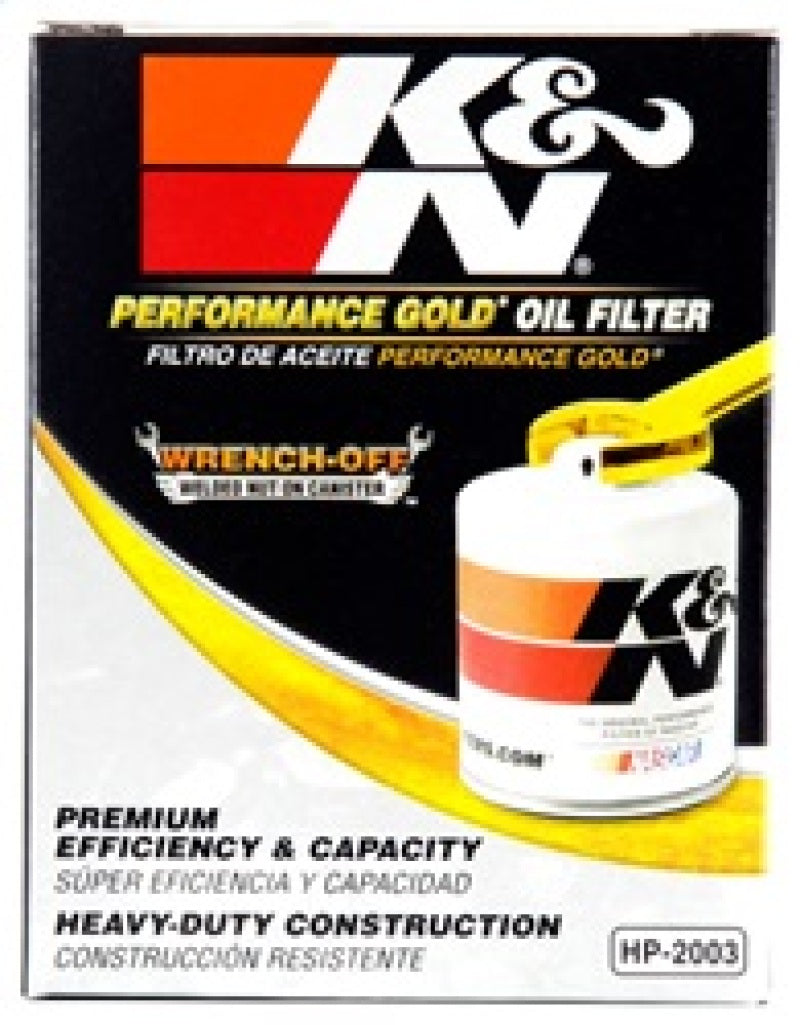 K&N Engineering HP-2003 Oil Filter for Automotive Engines
