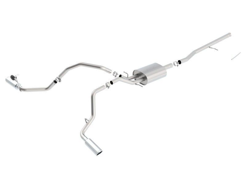 Borla S-Type Cat-Back Exhaust System for 2014-2018 Chevrolet Silverado 1500 & GMC Sierra 1500 with 5.3L V8