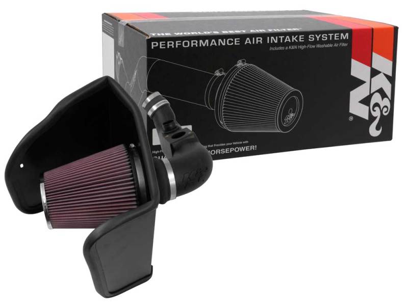 K&N Engineering 57-3095 Performance Cold Air Intake Kit for 2016-2017 Chevrolet Colorado and GMC Canyon