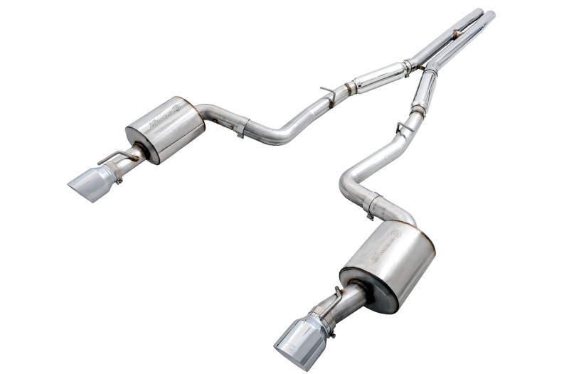 AWE Tuning 2015+ Dodge Charger 6.4L/6.2L Supercharged Touring Edition Exhaust with Silver Tips