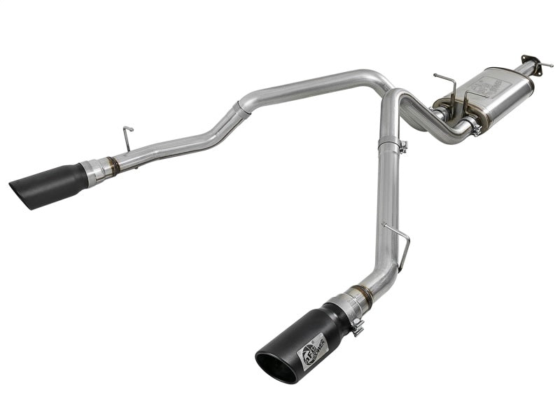 aFe MACH Force-Xp 3-inch Stainless Steel Cat-Back Exhaust System for 2019-2020 Ram 1500 V8-5.7L with Black Tips