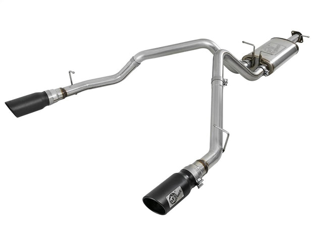 aFe MACH Force-Xp 3-inch Stainless Steel Cat-Back Exhaust System for 2019-2020 Ram 1500 V8-5.7L with Black Tips