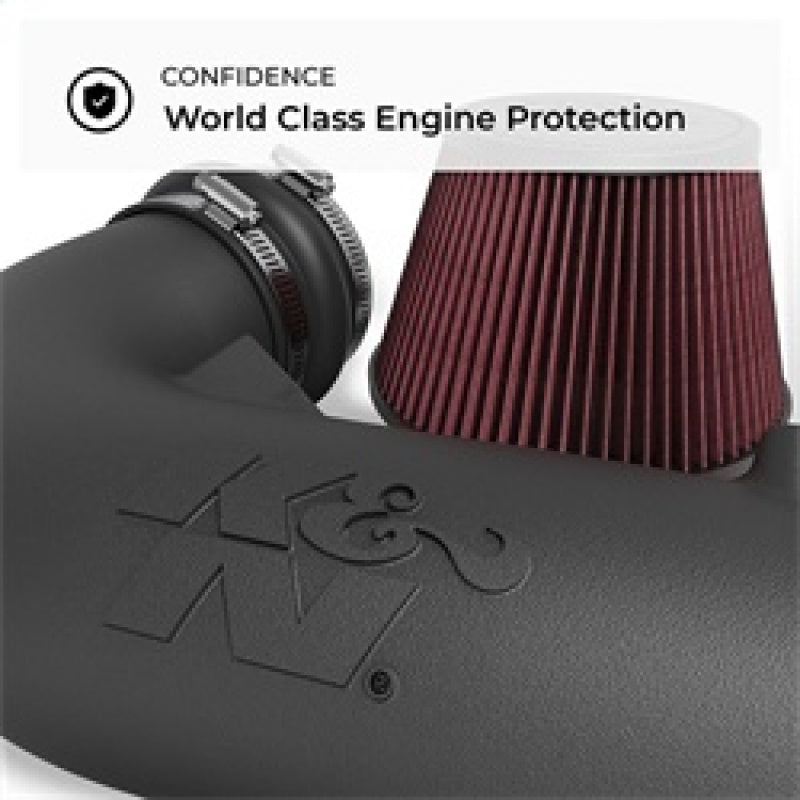 K&N Engineering 63-1585 AirCharger Performance Intake for 2019-2020 Jeep Cherokee V6-3.2L