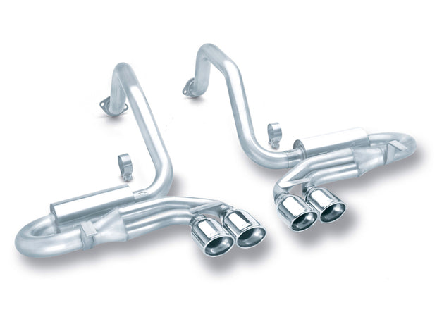 Borla S-Type Classic Cat-Back Exhaust System for Chevrolet Corvette 1997-2004 with 5.7L V8